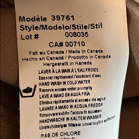 Joseph Ribkoff Black/Gold Lace‎ Sleeveless Moire Waist Midi Dress Size 10 - Picture 16 of 16